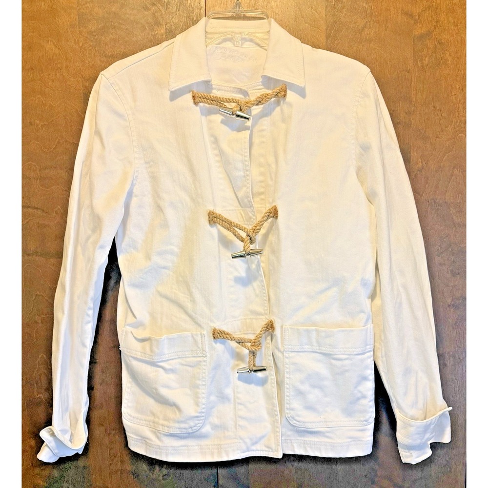 LAUREN JEANS CO. RALPH LAUREN MARINE JACKET WOMEN'S SIZE L UNIQUE HOT VINTAGE